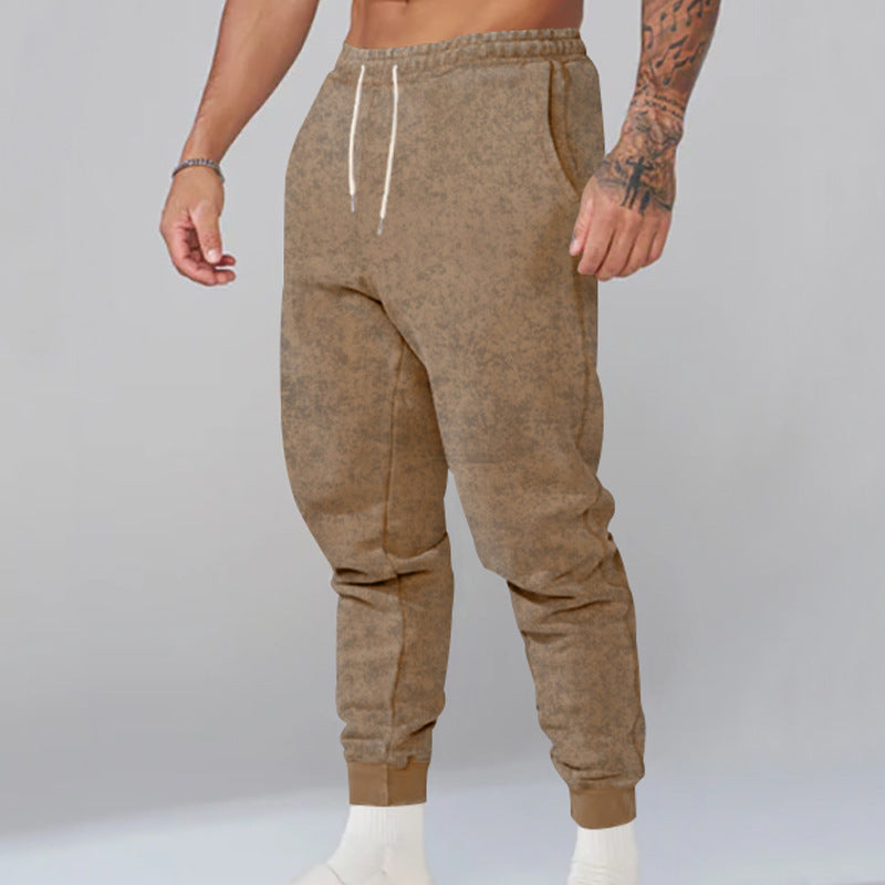 Comfortable sweatpants for men with elastic waist and sporty style Chic and Style