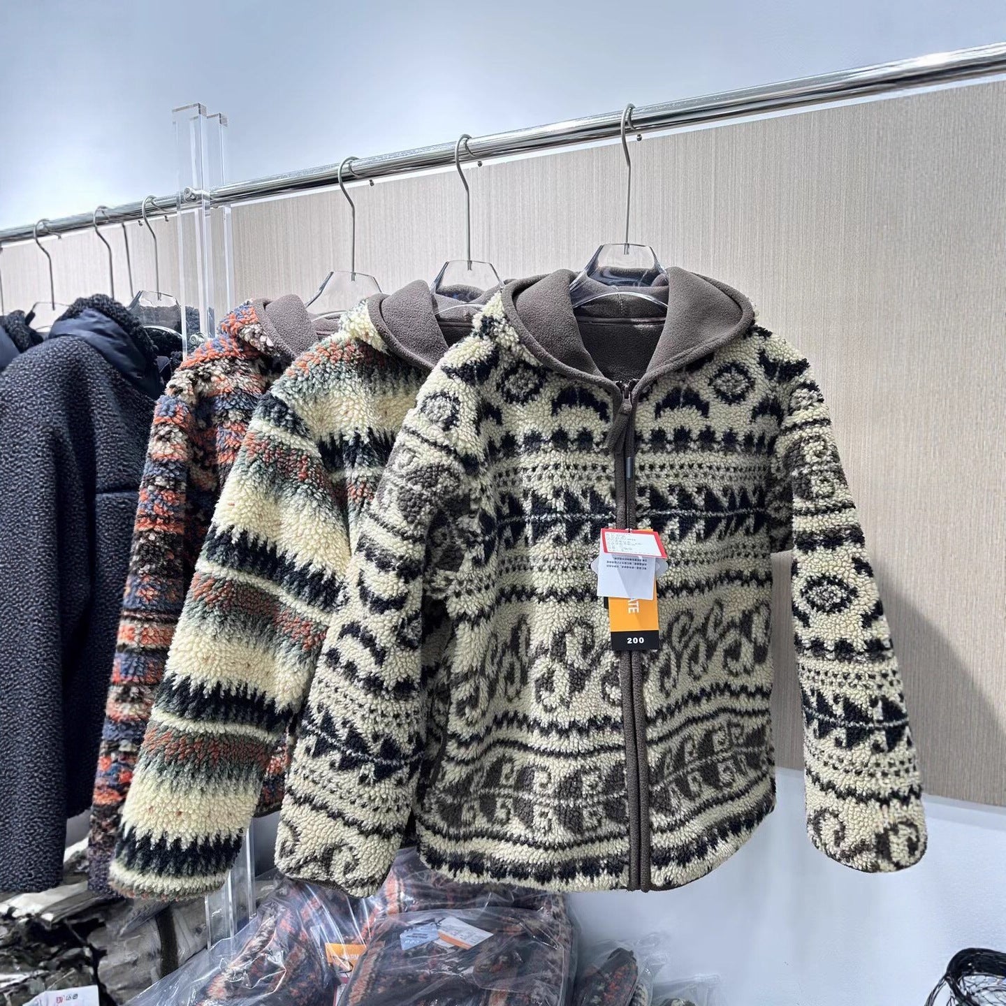 Veste en polaire confortable pour femmes avec motif tendance Chic & Stil