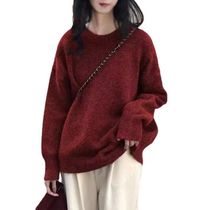 Femme pull oversized confortable Chic und Stil