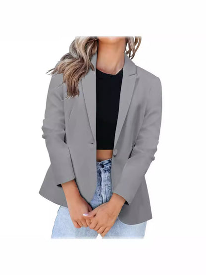 Dames Blazer élégant avec une coupe moderne et des poches pratiques Chic und Stil