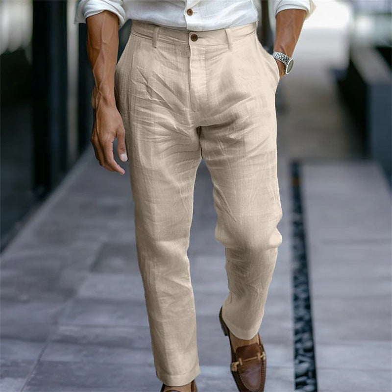 Elegant suit pants for men with a tailored fit and high-quality fabric Chic und Stil