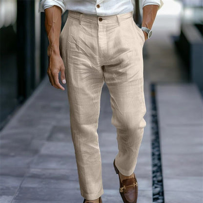 Elegant suit pants for men with a tailored fit and high-quality fabric Chic und Stil