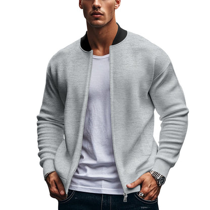 Veste bomber sportive pour homme avec col montant Chic und Stil