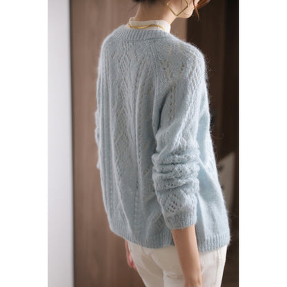 Cardigan en tricot texturé pour femmes avec coupe oversize Chic und Stil