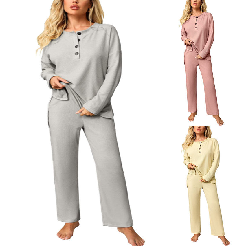Casual set for women with structured top and wide pants Chic and Style