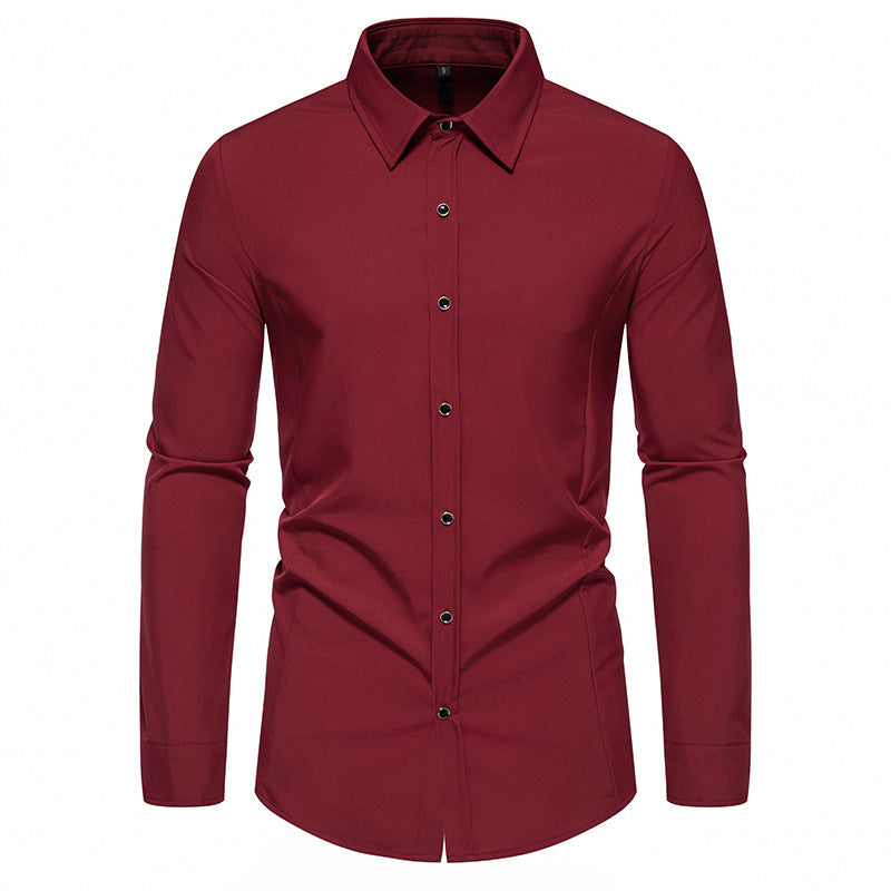 Chemise à manches longues tendance pour hommes avec une coupe élégante Chic und Stil