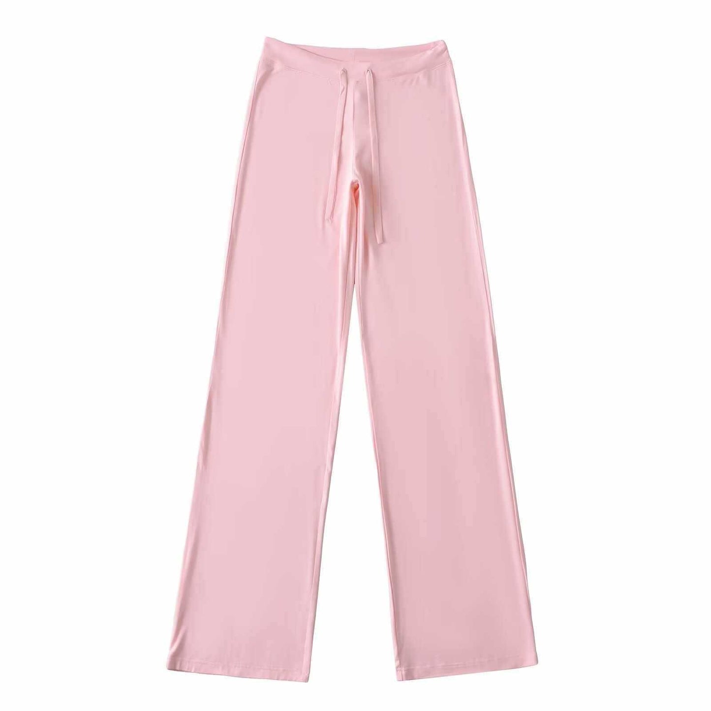 Chic and Style casual wide jersey pants for women