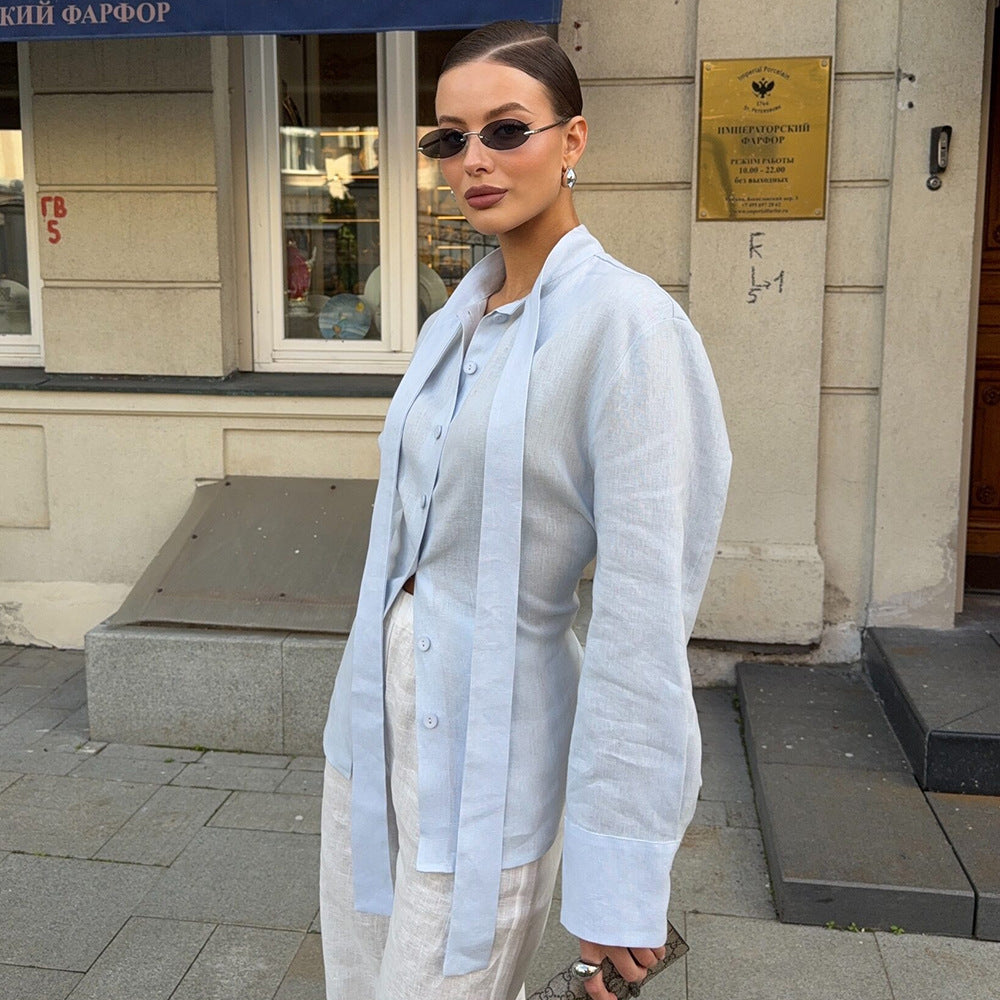 Dames élégante blouse Chic und Stil