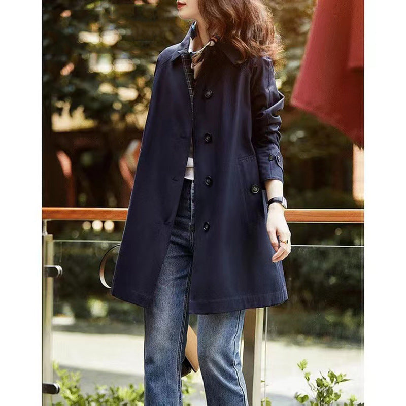 Manteau trench surdimensionné léger pour femmes Chic und Stil