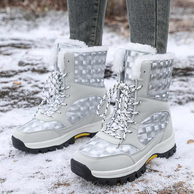 Bottes d'hiver pour dames avec isolation confortable et semelle antidérapante Chic und Stil