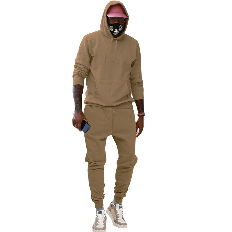 Chic und Stil Men's Casual Set with Hoodie and Jogging Pants