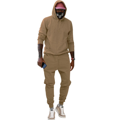Chic und Stil Men's Casual Set with Hoodie and Jogging Pants
