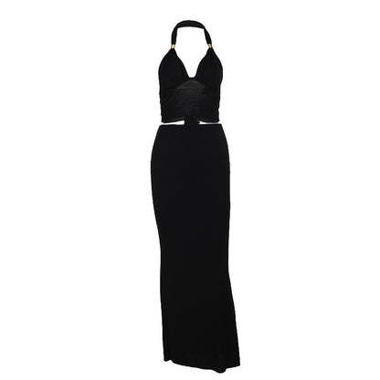 Chemisier chic à côtes pour dames avec bretelles Chic und Stil
