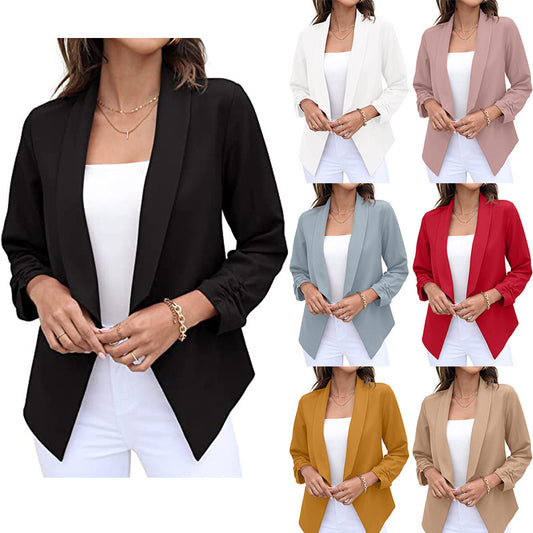 Blazer ouvert décontracté pour femmes Chic und Stil