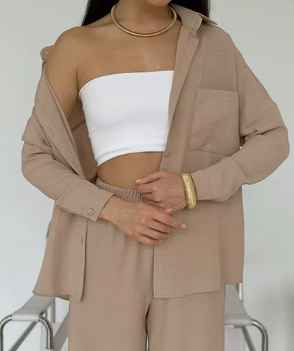 Chemisier décontracté pour femmes en matériau léger Chic und Stil