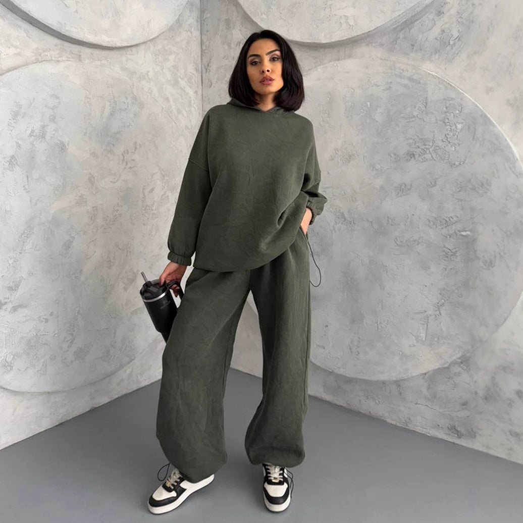 Chic and Style casual hoodie and pants set for women
