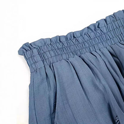 Shorts d'été en lin raffiné pour femmes Chic und Stil