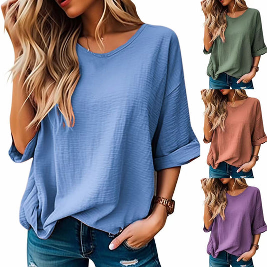 T-shirt décontracté pour femmes Chic und Stil