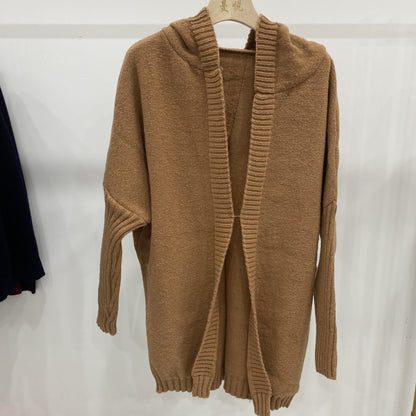 Dames Pull en tricot décontracté avec devant ouvert et fine texture Chic und Stil