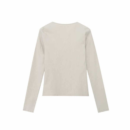 Dames élégante cardigan tricot avec accents en dentelle Chic und Stil