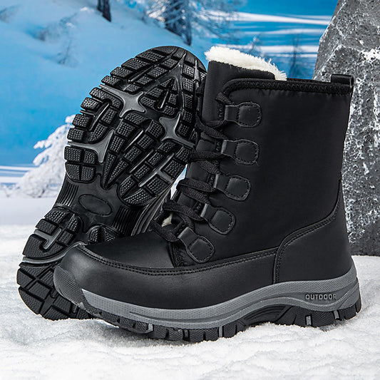 Bottes d'hiver pour femmes avec semelle antidérapante et doublure isolante Chic und Stil