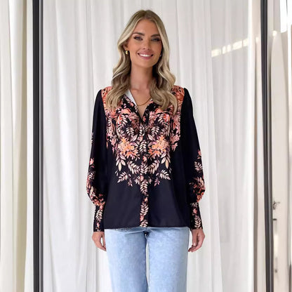 Chemisier pour femmes avec design floral Chic und Stil