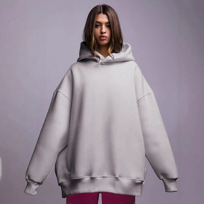 Dames confortable Hoodie surdimensionné Chic und Stil
