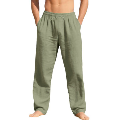 Men's lightweight beach pants with adjustable waistband Chic and Style
