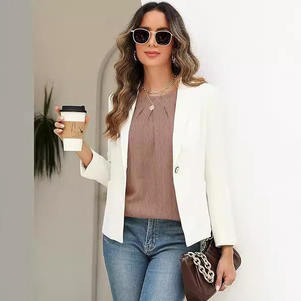 Dames Blouse stylée avec drapé décoratif Chic und Stil
