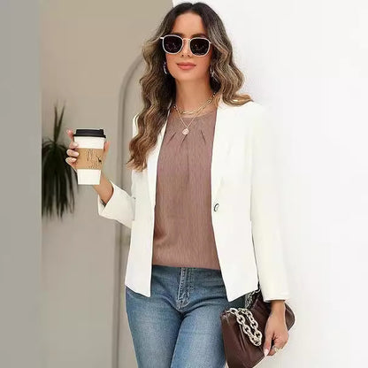Dames Blouse stylée avec drapé décoratif Chic und Stil