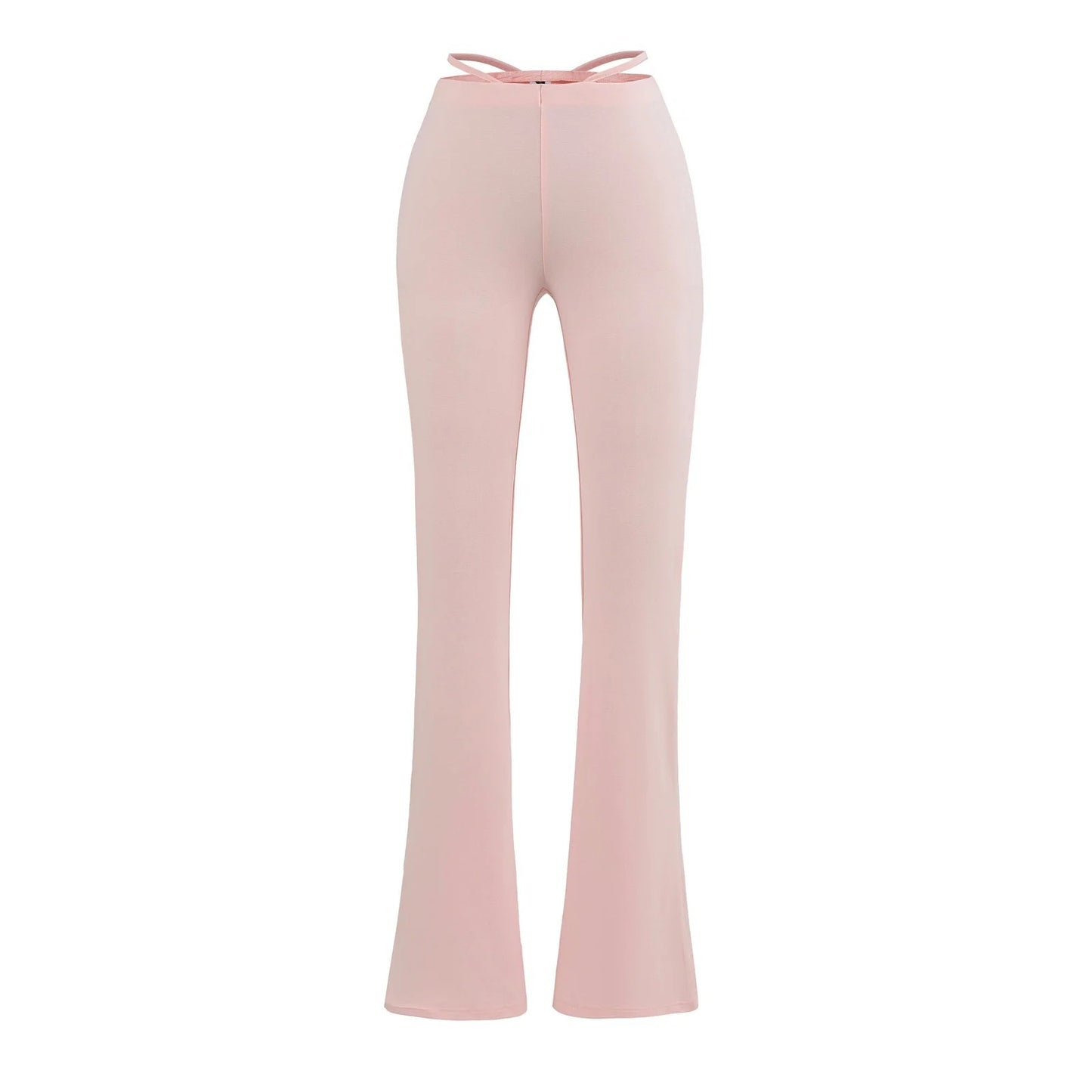 Elegant flared pants for women with a high waist and practical side pockets Chic and Style