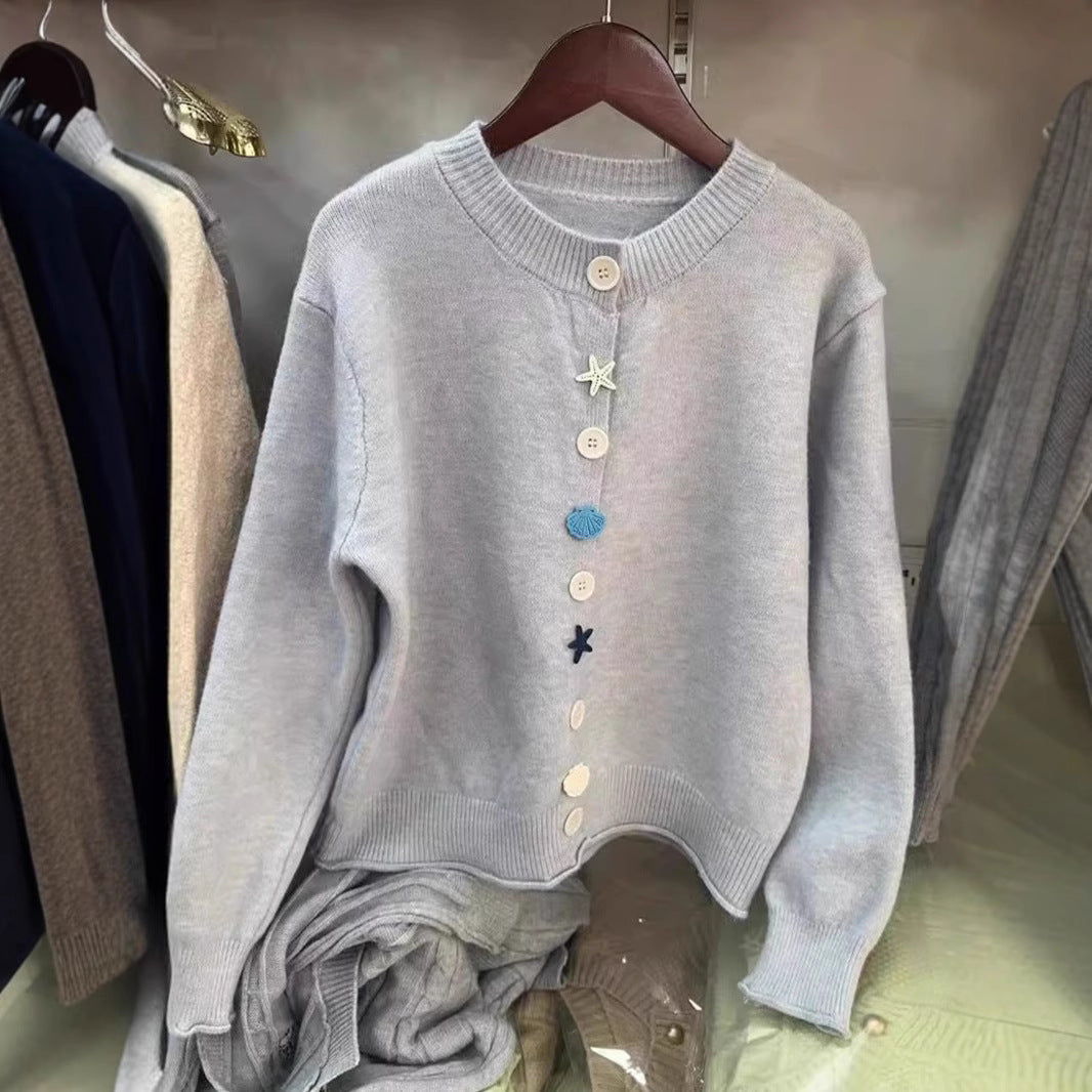 Femme pull en tricot ludique Chic und Stil