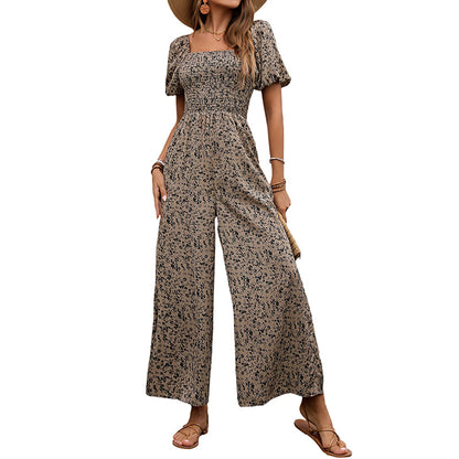 Dames Robe Maxi Longue avec haut froncé et poches Chic und Stil