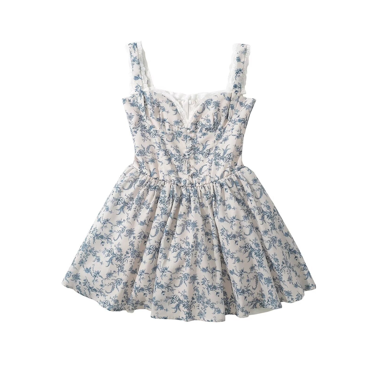 Robe d'été florale pour dames Chic und Stil