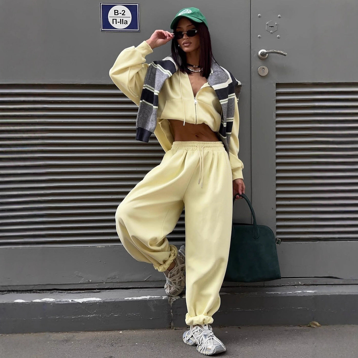 Dames confortable et décontracté ensemble de hoodie Chic und Stil