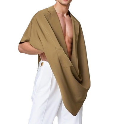 Dames Élégante Veste Oversize avec Design de Poche Pratique Chic und Stil