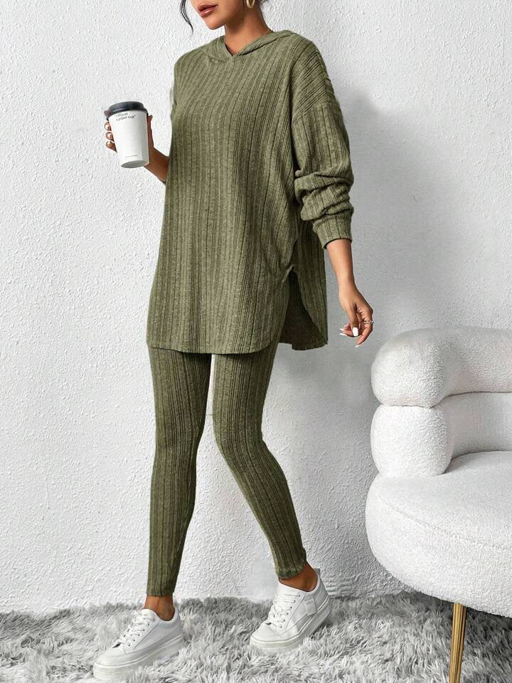 Ensemble décontracté pour dames avec pull oversize et leggings Chic und Stil