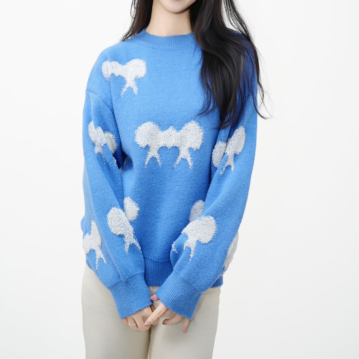 Pull décontracté pour femmes avec un design animalier unique Chic und Stil