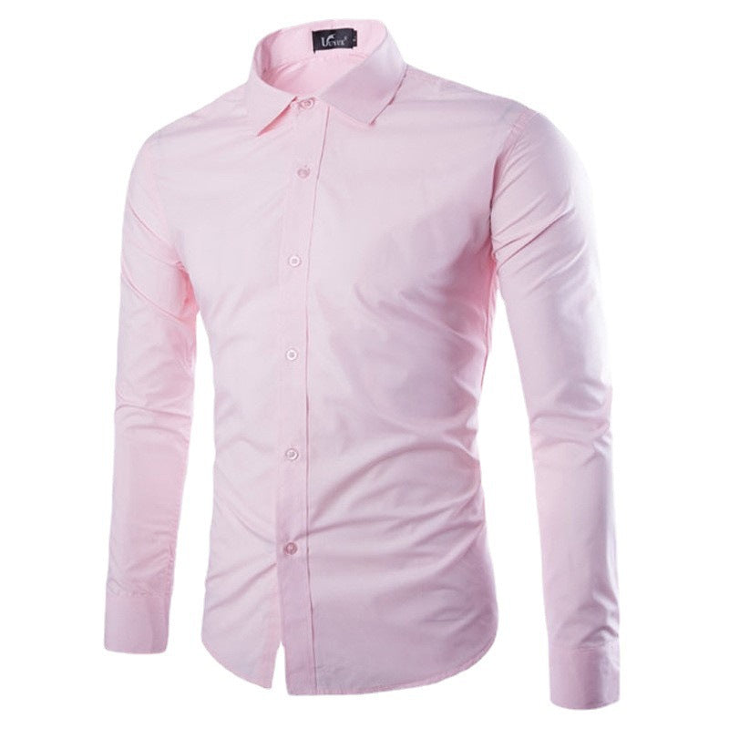 Chemise élégante à manches longues pour hommes Chic und Stil