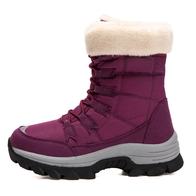 Bottes d'hiver isolées pour femmes avec une construction de semelle antidérapante et une doublure intérieure douillette Chic und Stil