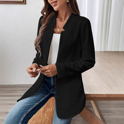 Dames élégante et structurée blazer en design minimaliste Chic und Stil