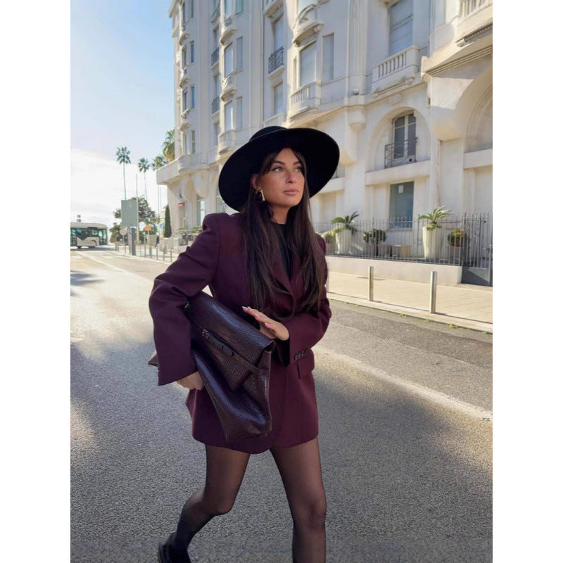 Jacket for women with an elegant cut and modern quilted details Chic and Style