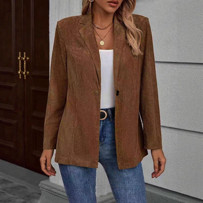 Blazer élégant et structuré pour dames avec poches latérales Chic und Stil