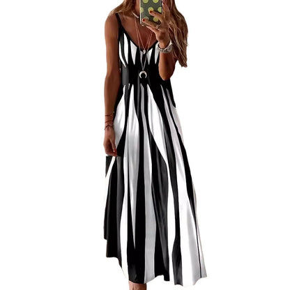 Robe Maxi Femme Longue avec une coupe sans bretelles résistante et toute la longueur Chic und Stil