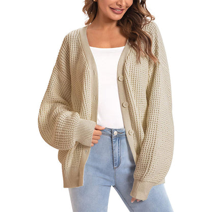 Dames cardigan en tricot décontracté Chic und Stil