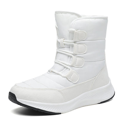 Bottes d'hiver pour femmes doublées avec semelle antidérapante et revêtement de surface à séchage rapide Chic und Stil