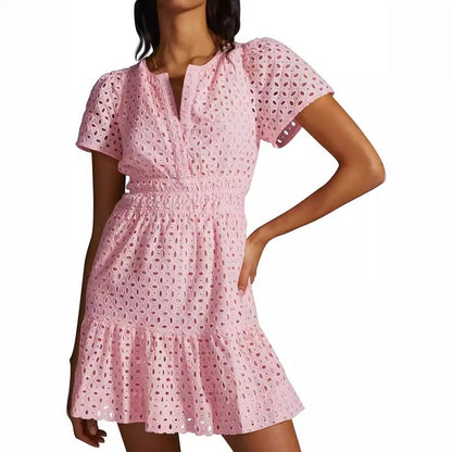 Robe d'été pour femmes à coupe aérienne Chic und Stil
