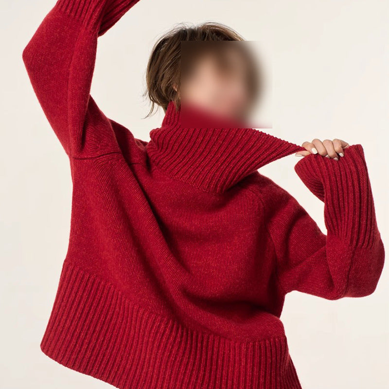 Pull en tricot surdimensionné pour femmes Chic und Stil