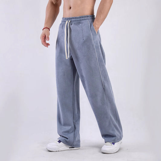 Women's lounge pants with elastic waistband and side pockets Chic und Stil