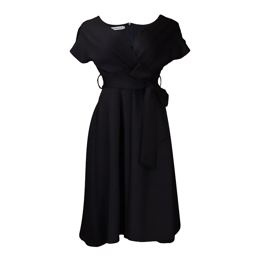Robe portefeuille pour dames avec une ceinture élégante et une ligne raffinée Chic und Stil